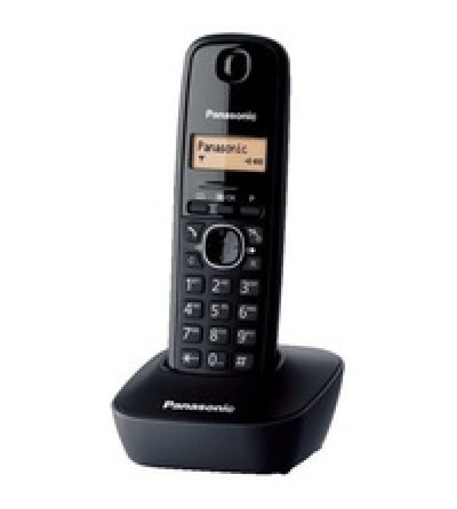 Panasonic KX-TG1611 Siyah Telsiz Dect Telefon 50 Rehber