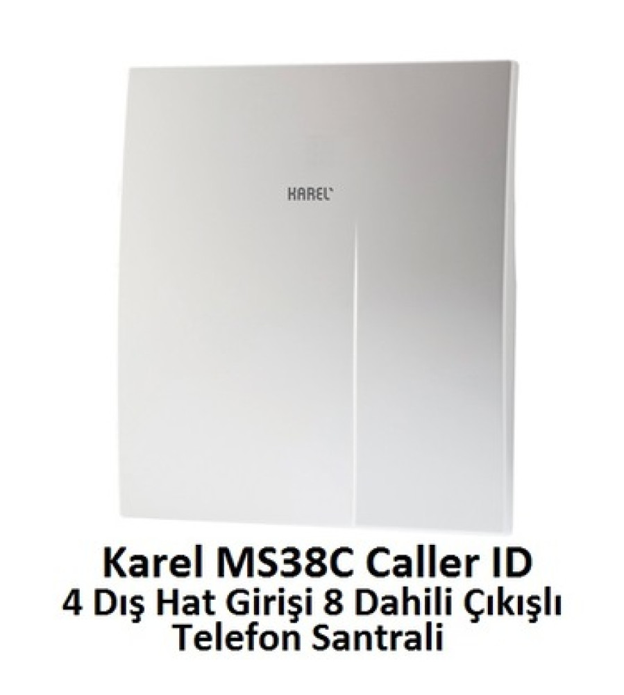 Karel Ms38C 4/8 Kapasiteli Caller Id Telefon Santral Cihazı