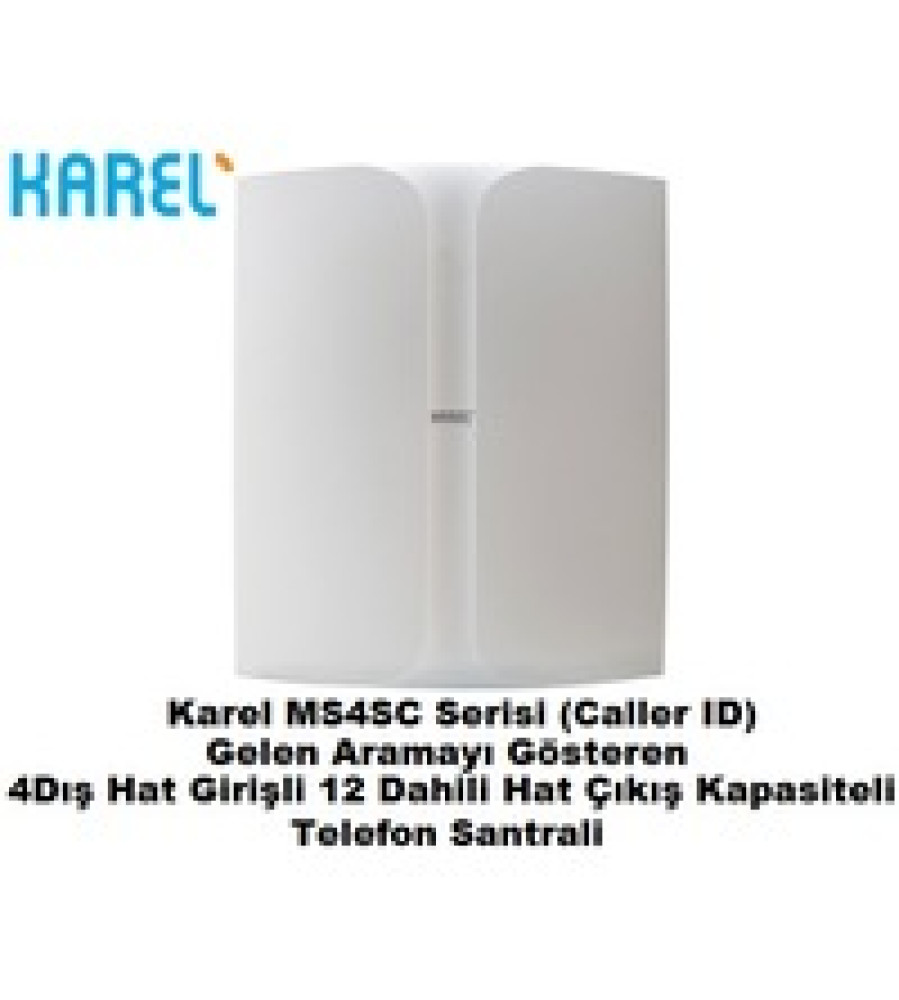Karel Ms48C 4-12 Caler Id Telefon Santral Cihazı