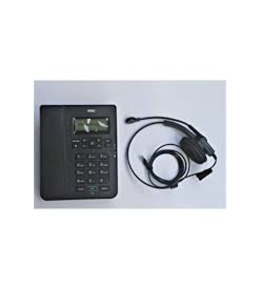 Karel TM145 - KLK214 Kulaklıklı Masaüstü Çağrı Merkezi Telefonu