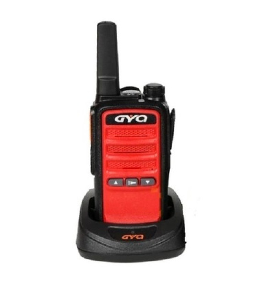 GYQ Q-75 Pmr El Telsiz Kırmızı + Kulaklık