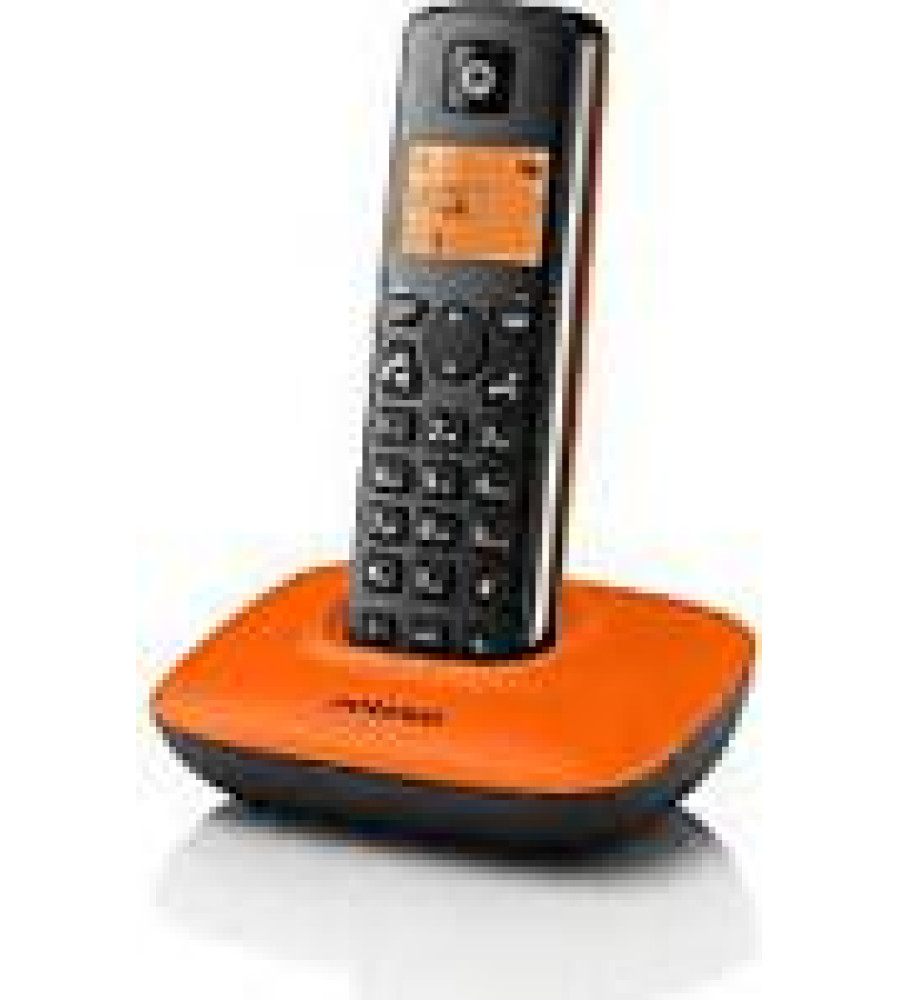 Motorola T401+ Dect Telefon TURUNCU-SİYAH